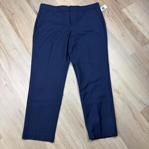 Gap Women's Navy Blue Slim Crop Dress Pants. NWT. Size 8